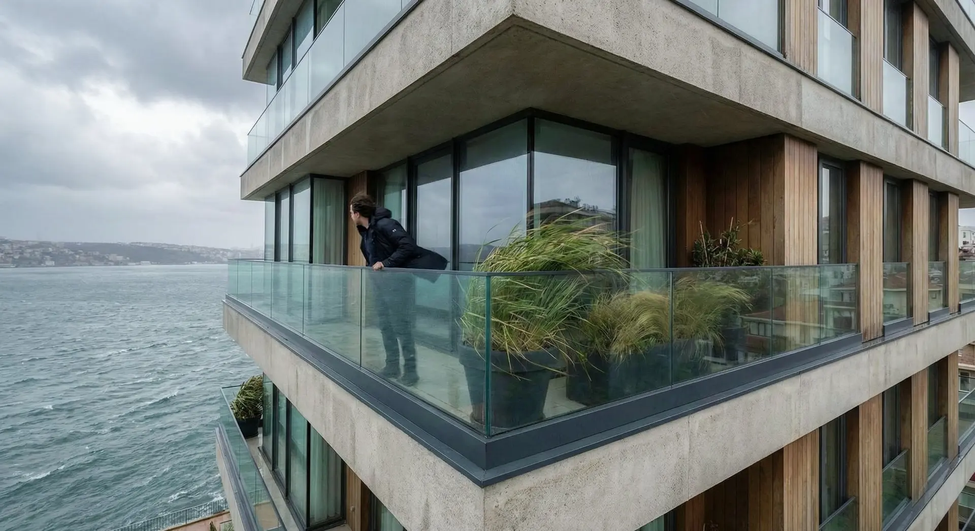 Glass Railing for Roof Terrace: Requirements